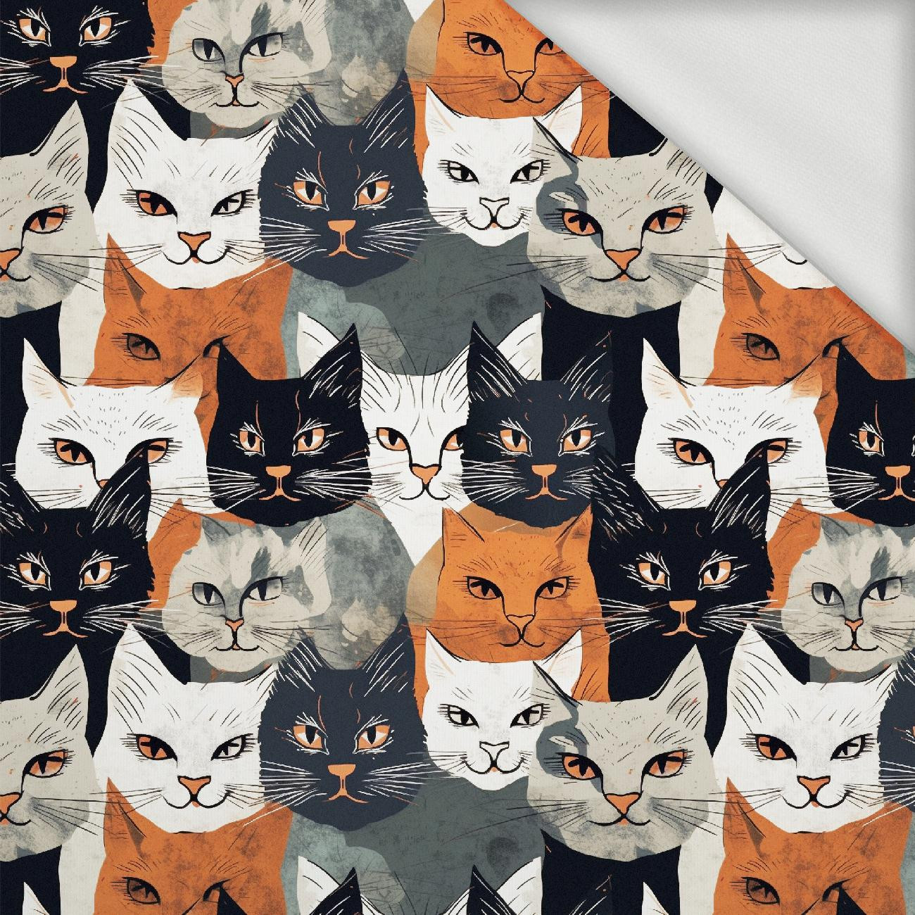 ANIMALS WZ.4 - looped knit fabric