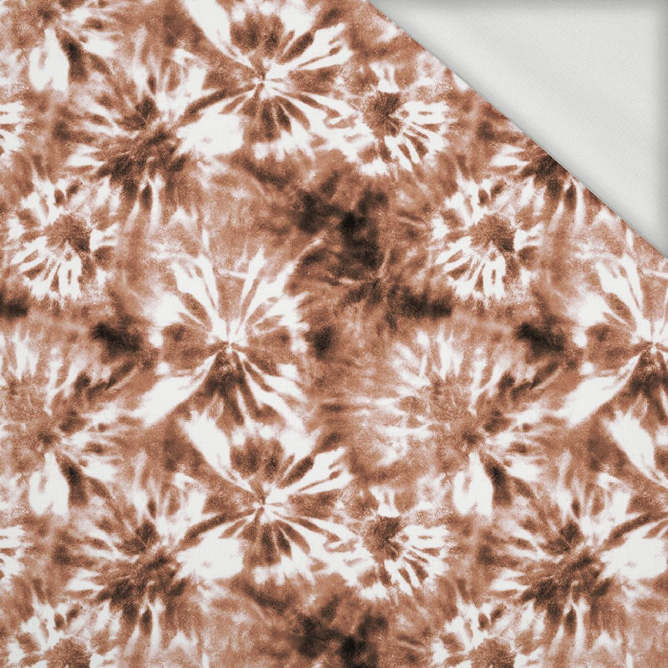 BATIK MOCHA MOUSSE - looped knit fabric