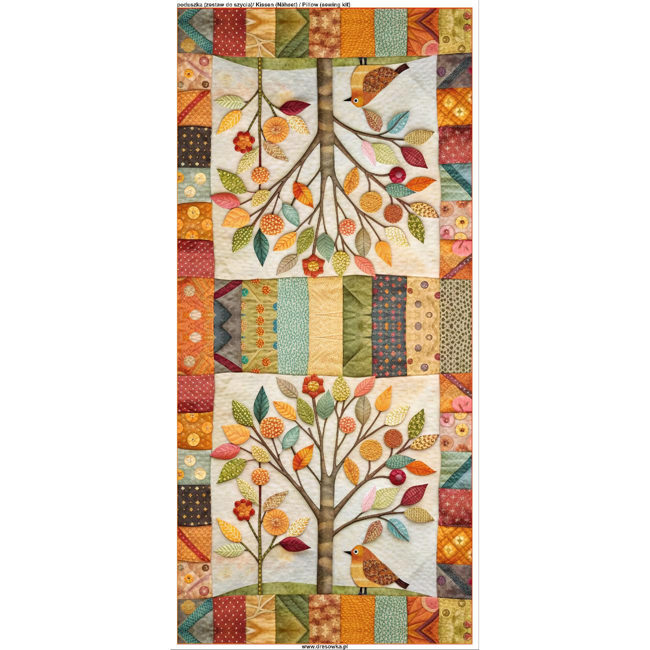 PILLOW 45X45 - BATIK 7 - sewing set