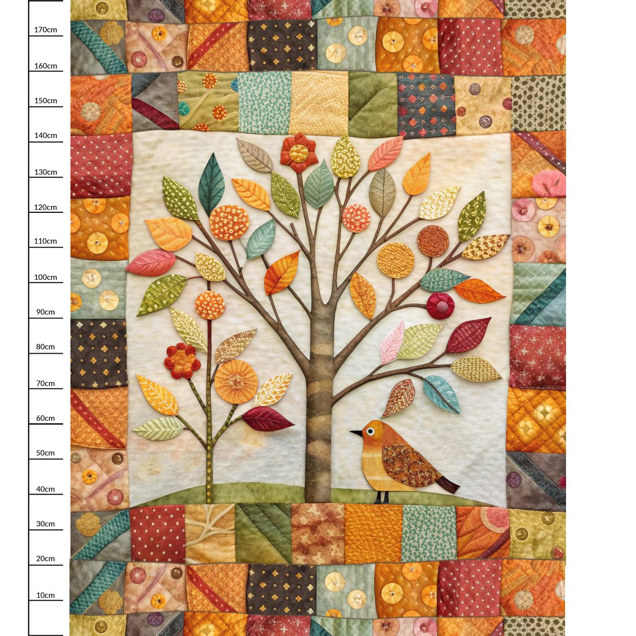 BATIK WZ.7 - panel (140cm x 180cm) - Waterproof woven fabric