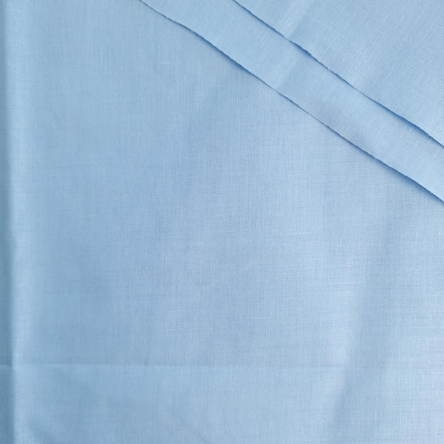 BABY BLUE - Cotton woven fabric