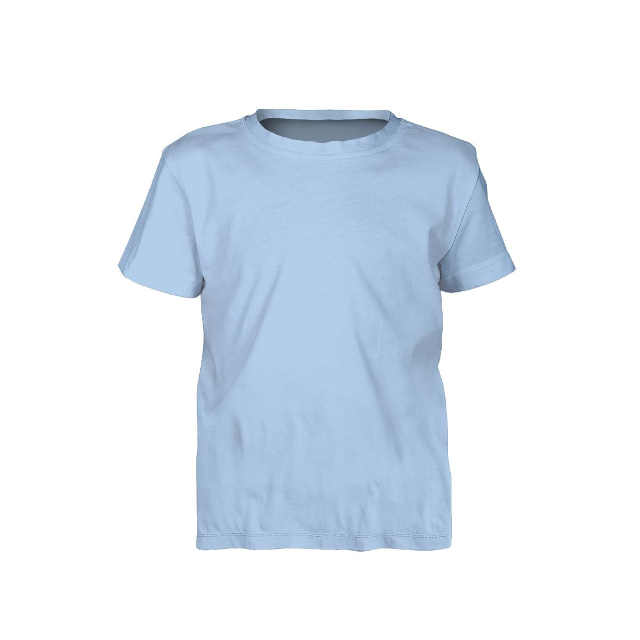 2-PACK - BASIC KID’S T-SHIRT - BABY-BLUE - sewing set