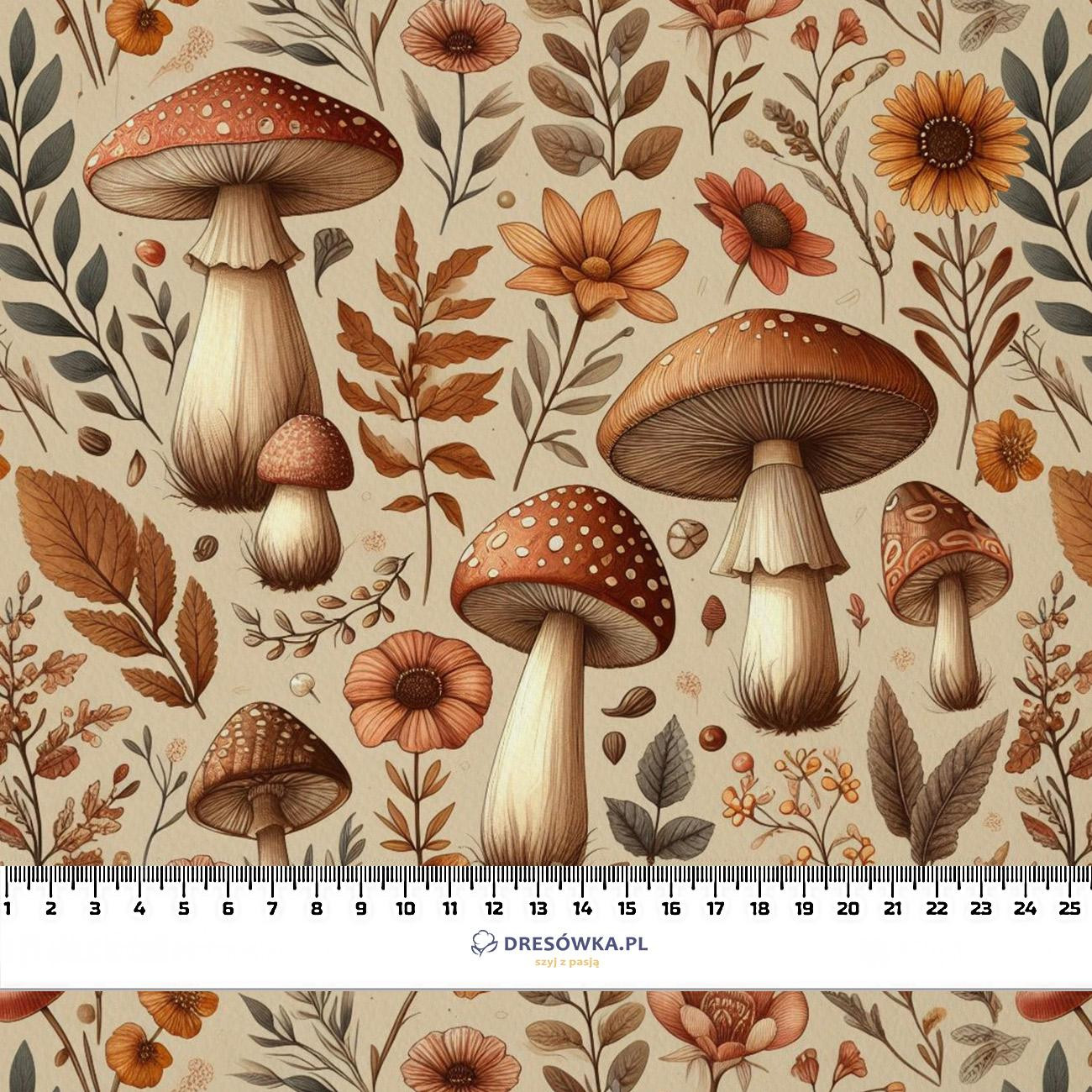 BOTANICAL FOREST wz.2 - Cotton woven fabric