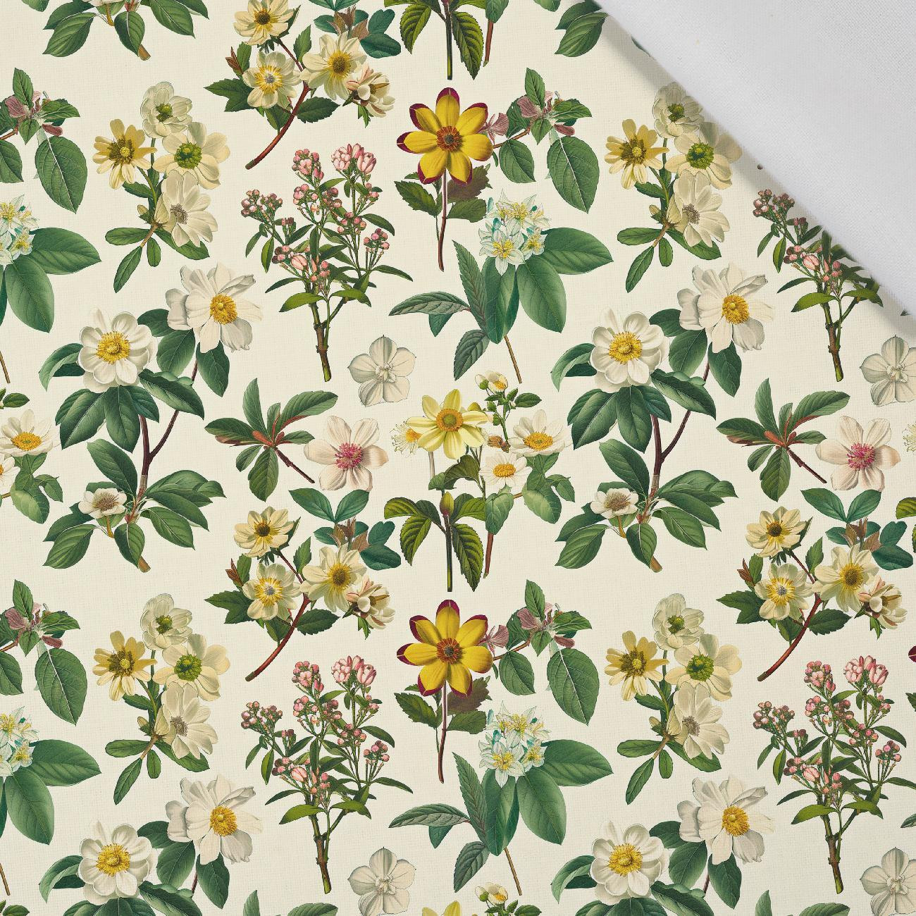 BOTANICAL GARDEN wz.1 - viscose woven fabric