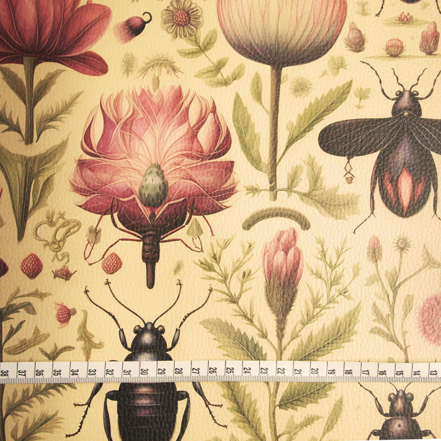 Botanical wz.3 (46 cm x 50 cm) - thick pressed leatherette