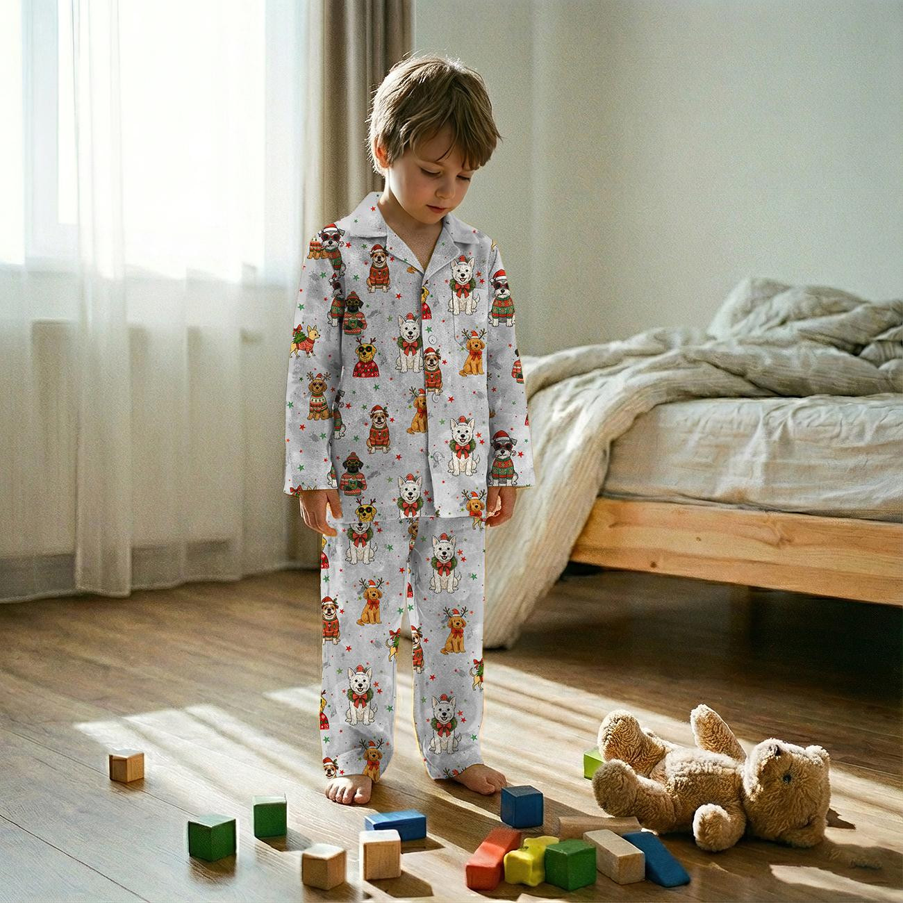 CHRISTMAS DOGS PAT. 1 - lycra 300g