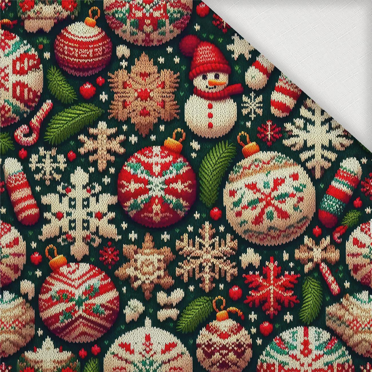 CHRISTMAS SWEATER wz.15 - Woven Fabric for tablecloths