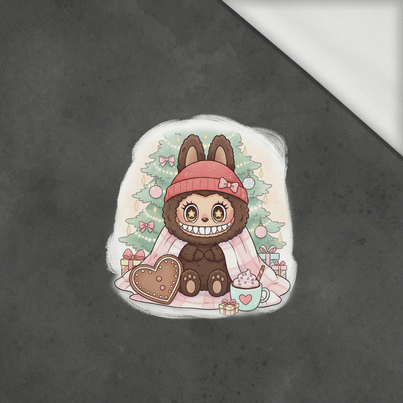 Creepy Cute Christmas WZ.5 - panel (60cm x 50cm) looped knit