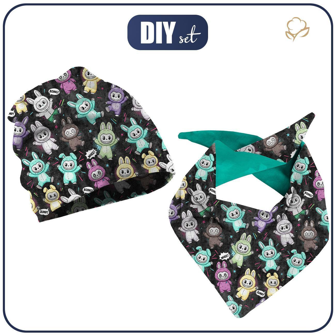 KID'S CAP AND SCARF (CLASSIC) - CREEPY CUTE WZ.5 - 51-54