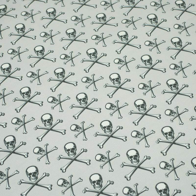 SKULLS AND BONES - quick-drying woven fabric