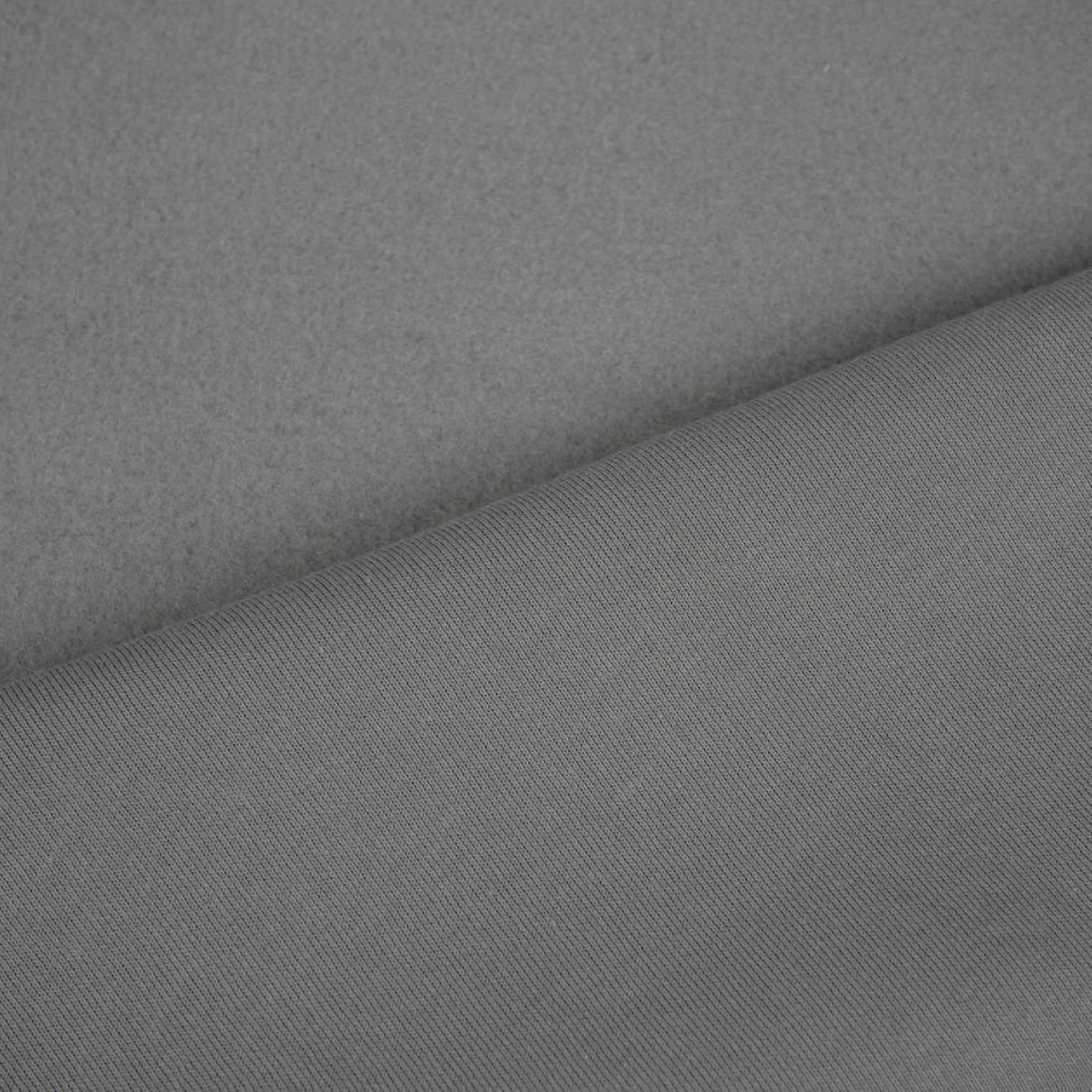 D-32 STEEL GRAY - thick brushed sweatshirt D300