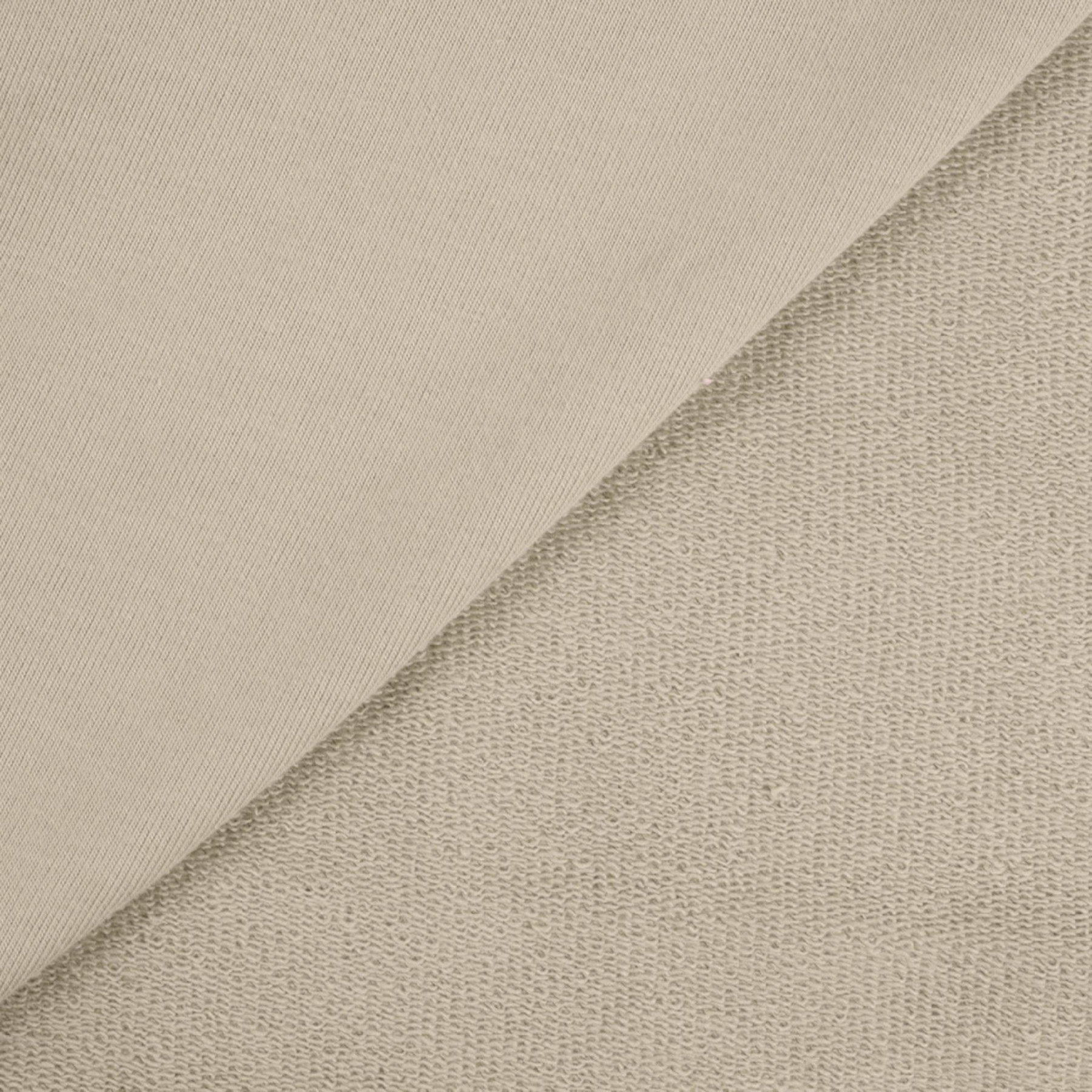 D-113- EARTH - thick looped knit 290g