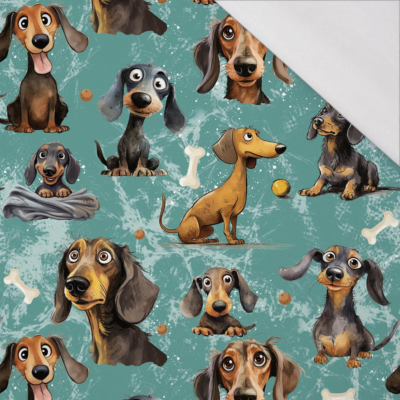 DOGS PAT. 3 - single jersey 