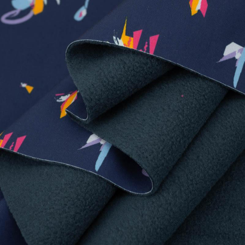 FIREWORKS / dark blue - softshell