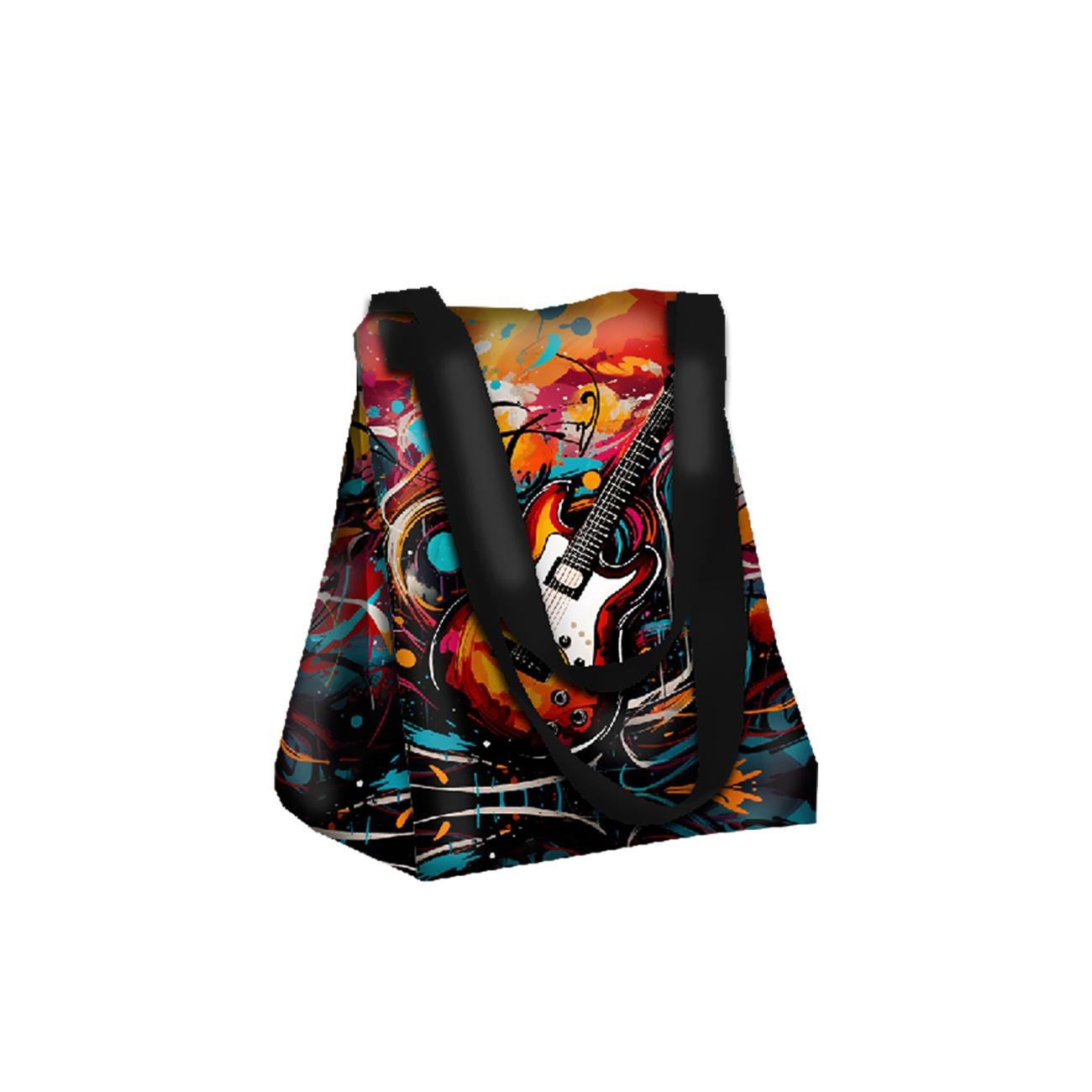XL bag with in-bag pouch 2 in 1 - GUITAR MUSIC - sewing set