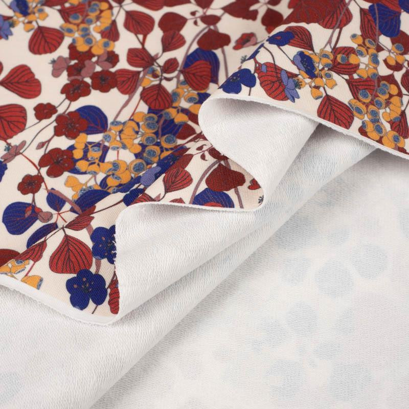 JAPANESE GARDEN pat. 3 (JAPAN)  - looped knit fabric