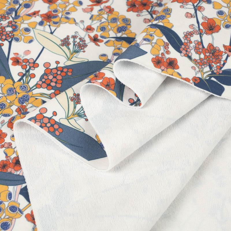 JAPANESE GARDEN pat. 4 (JAPAN)  - looped knit fabric