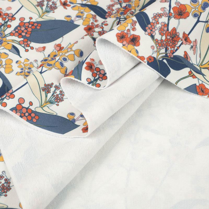 JAPANESE GARDEN pat. 4 (JAPAN)  - looped knit fabric