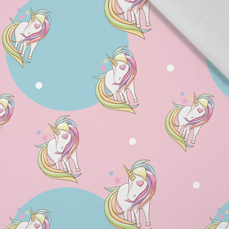 UNICORNS pat.2 - Cotton woven fabric