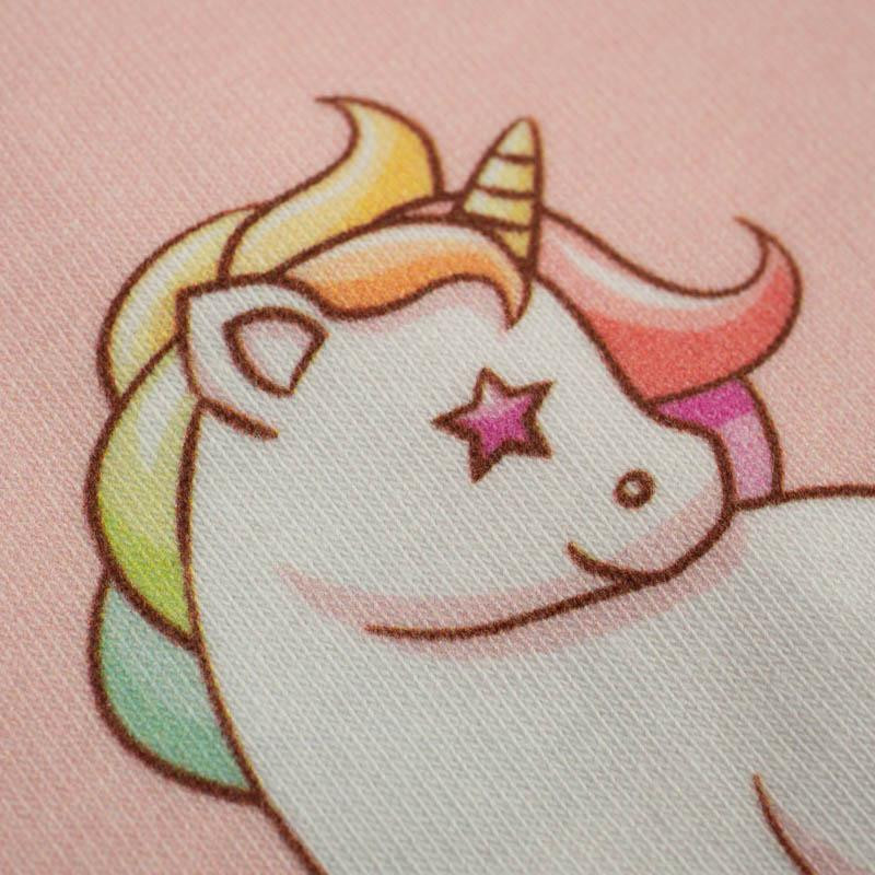 UNICORNS pat. 5 - looped knit fabric