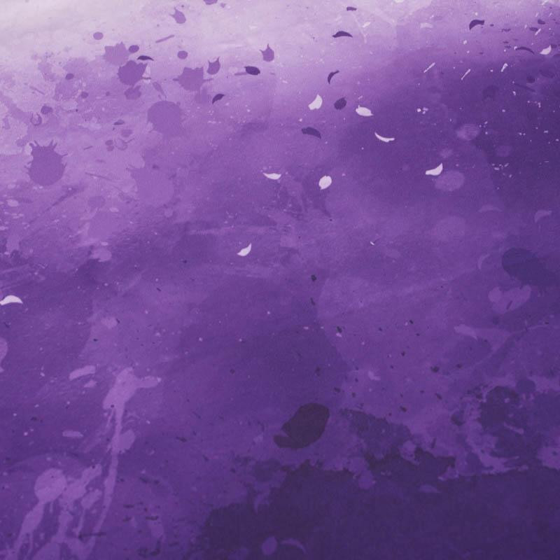 SPECKS (purple) - panel looped knit