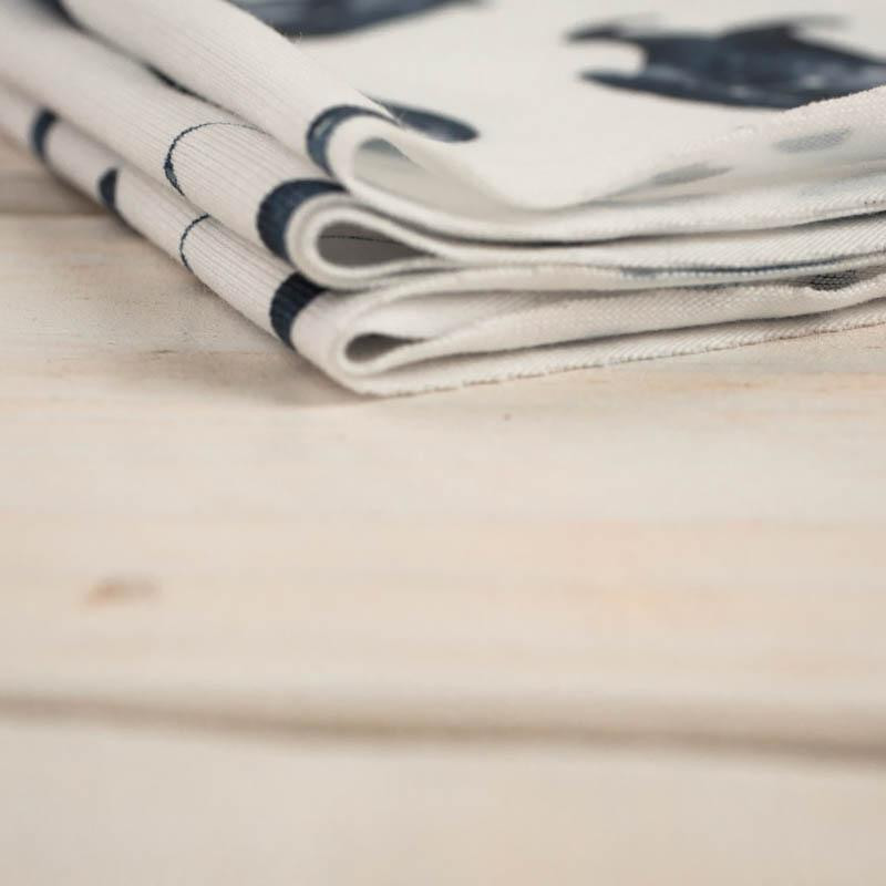 FOREST ANIMALS (GALACTIC ANIMALS) - single jersey with elastane 