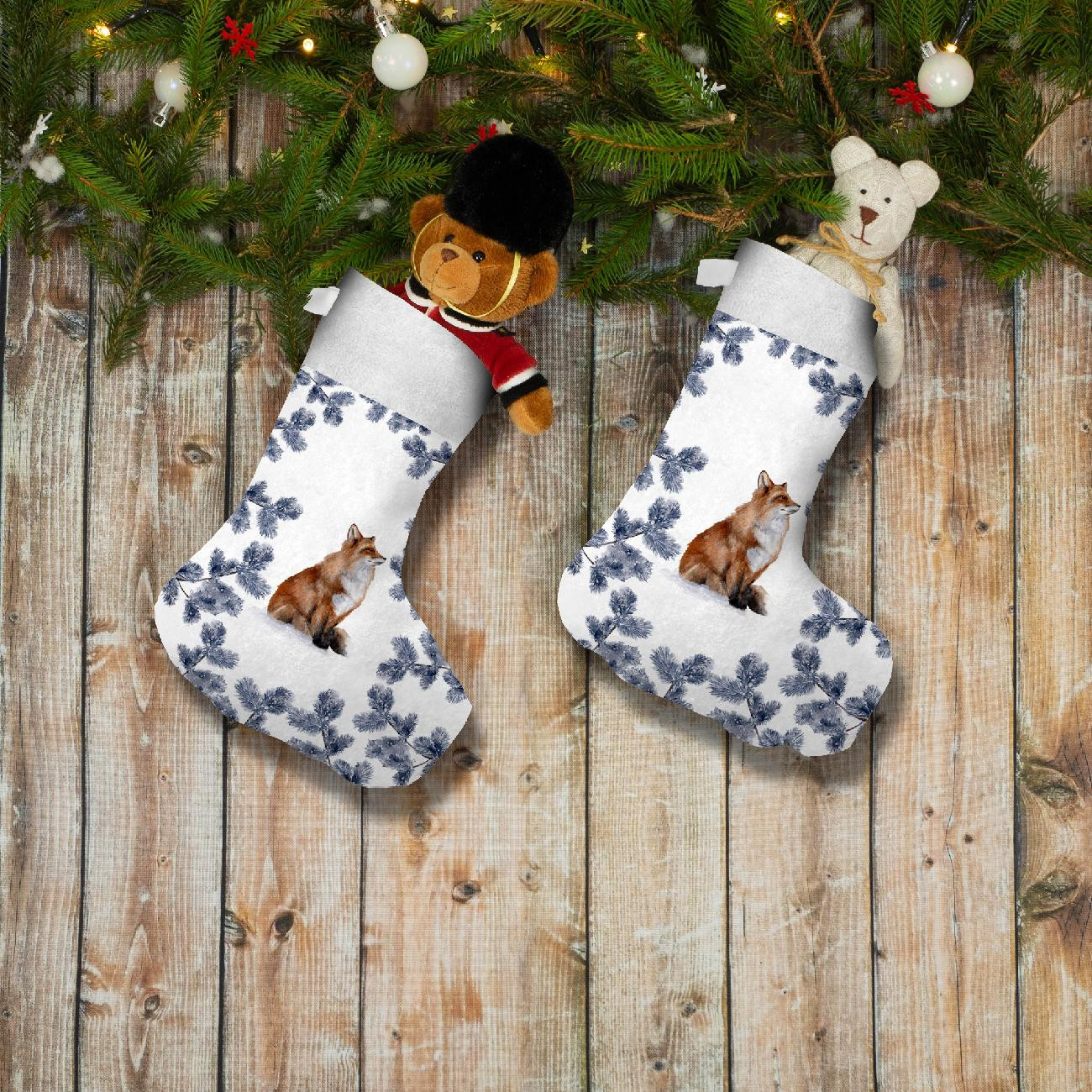 Christmas Stocking Set - FOX 