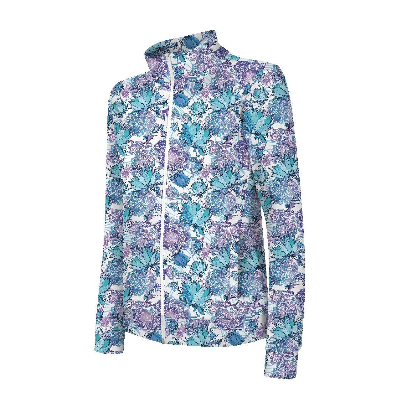 "MAX" CHILDREN'S TRAINING JACKET - FROZEN GARDEN - knit with short nap