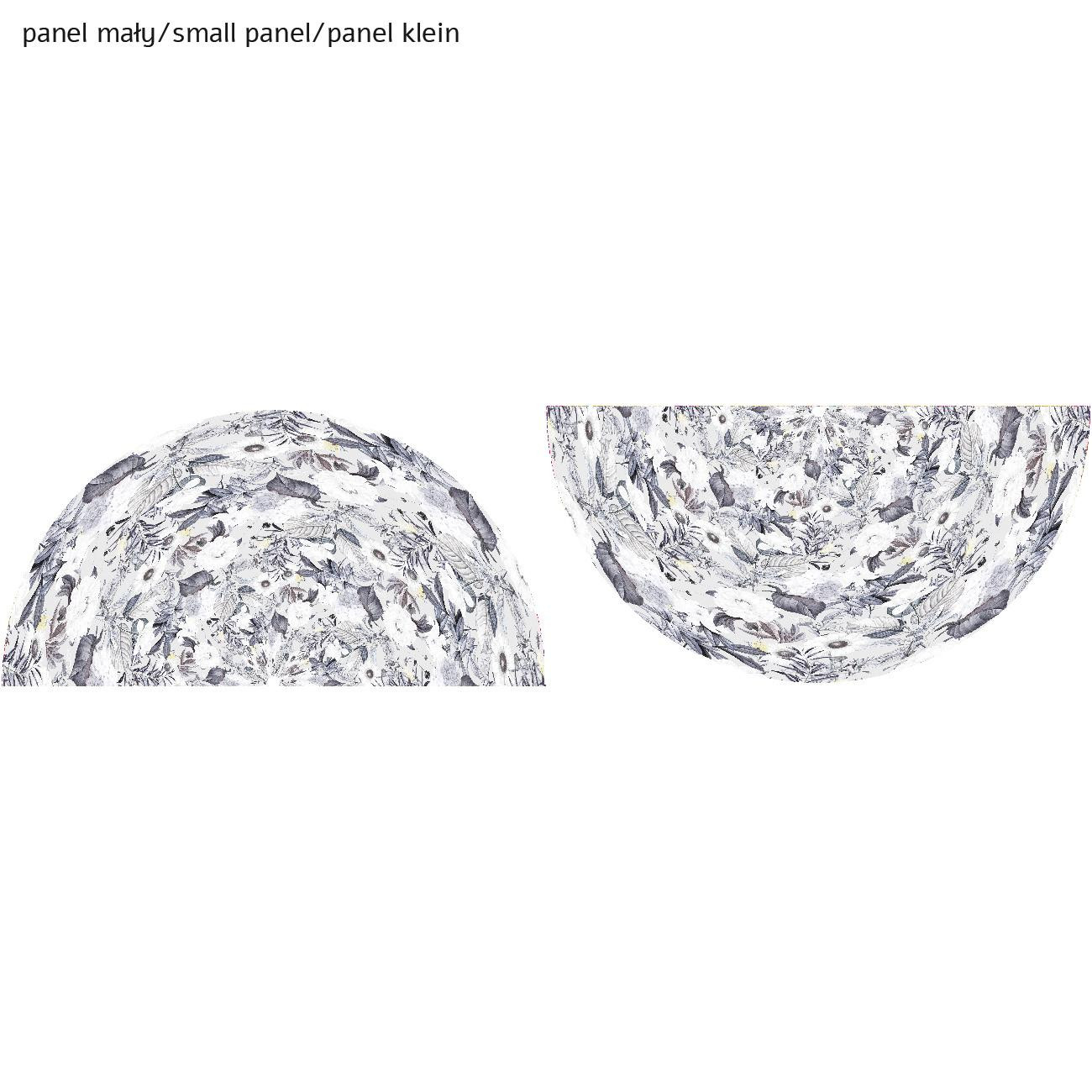LUXE BLOSSOM pat. 1 - circle skirt panel