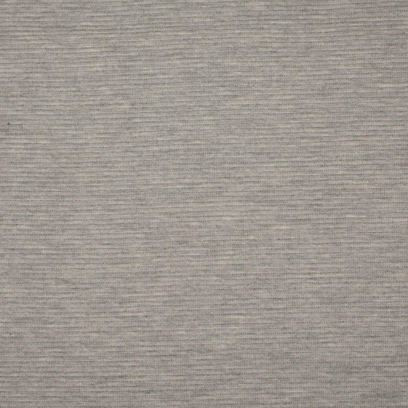 75cm MELANGE LIGHT GREY - OTTOMAN JERSEY