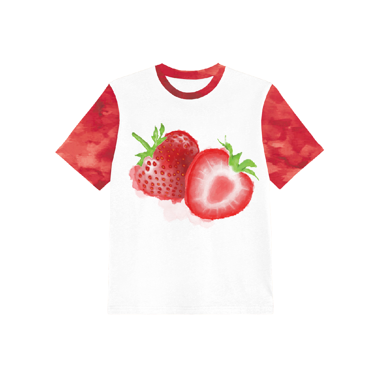 2-PACK - KID’S T-SHIRT - FRUITS pat. 1 - sewing set