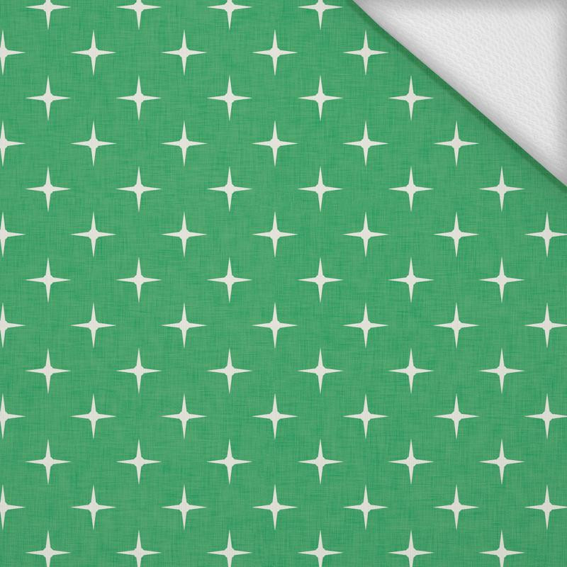 FIRST STAR / green - looped knit 