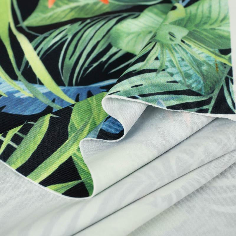 PARADISE JUNGLE / black - swimsuit lycra