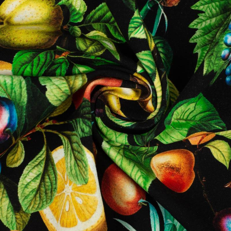 PARADISE FRUITS pat. 1 (PARADISE GARDEN)  - looped knit fabric