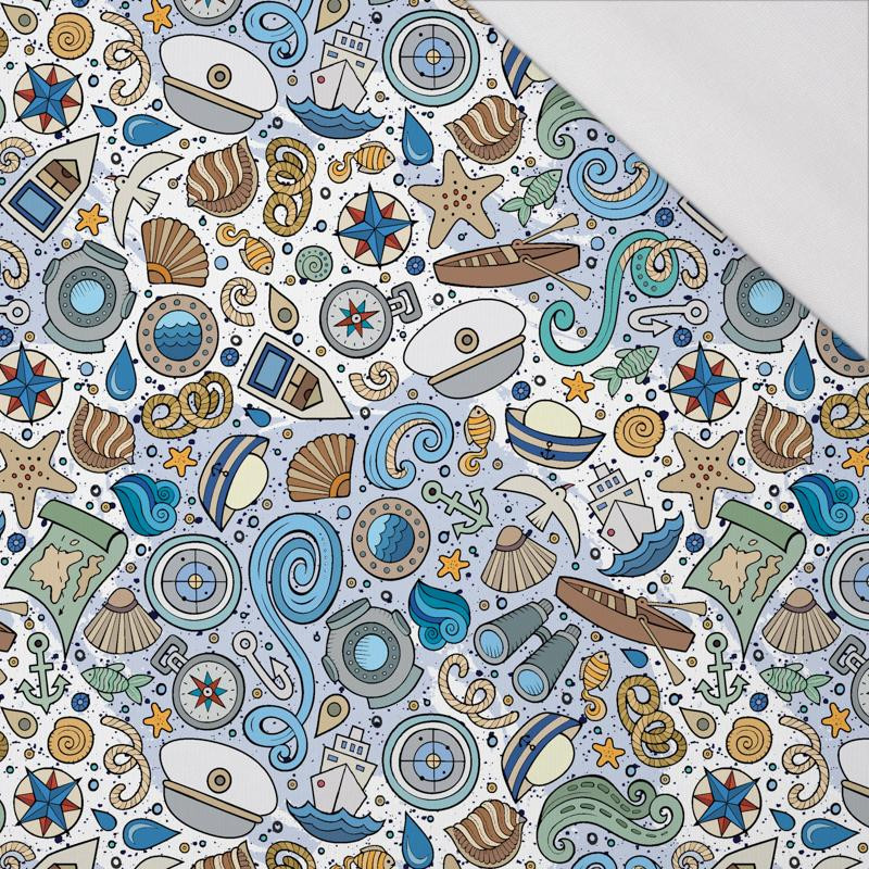 IN THE SEA / white - single jersey with elastane 