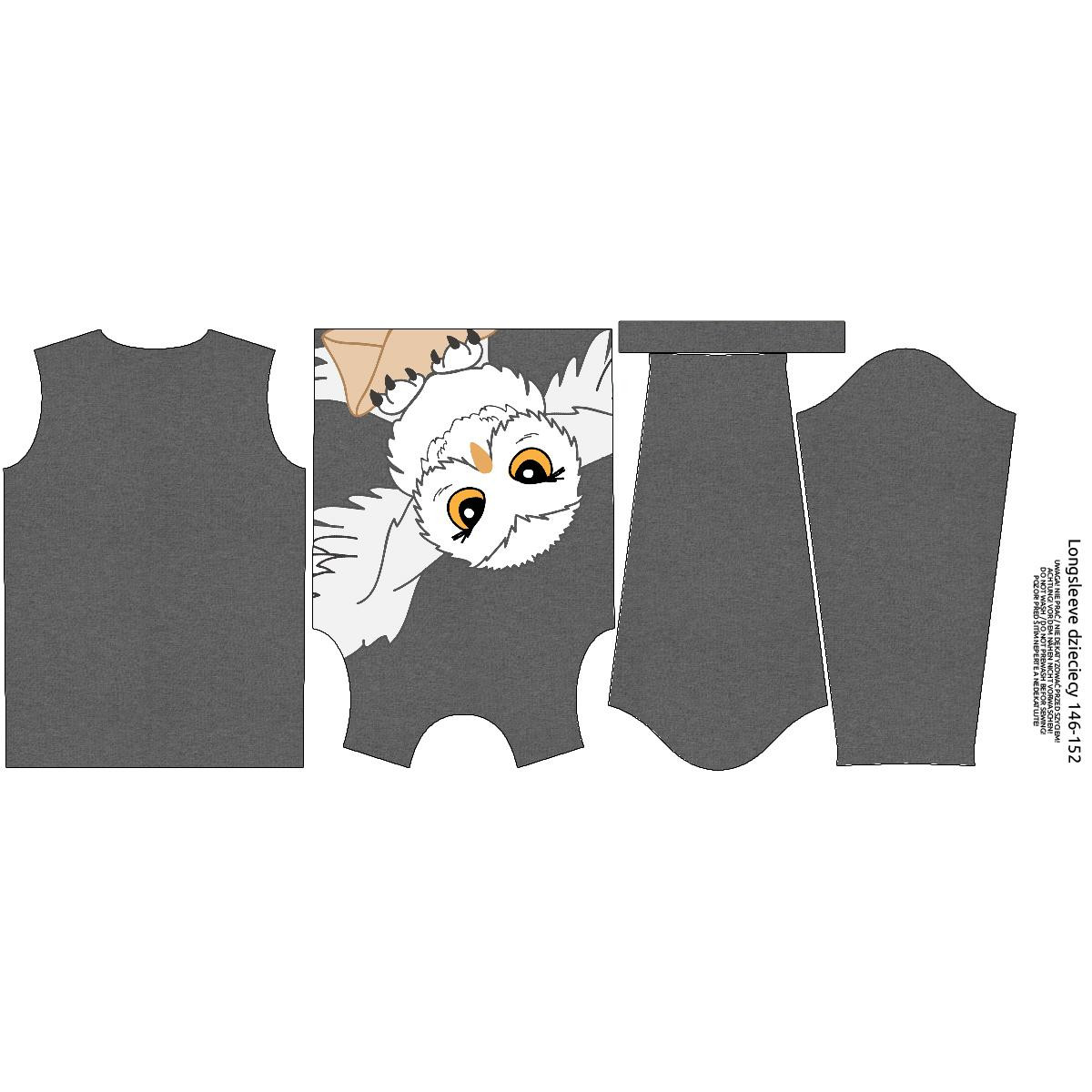 Longsleeve - OWL (MAGIC SCHOOL) - sewing set