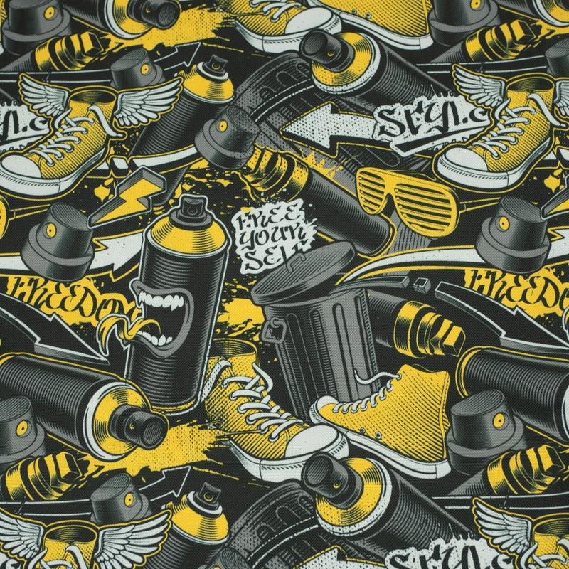 STREET STYLE PATT. NO. 3 - Waterproof woven fabric