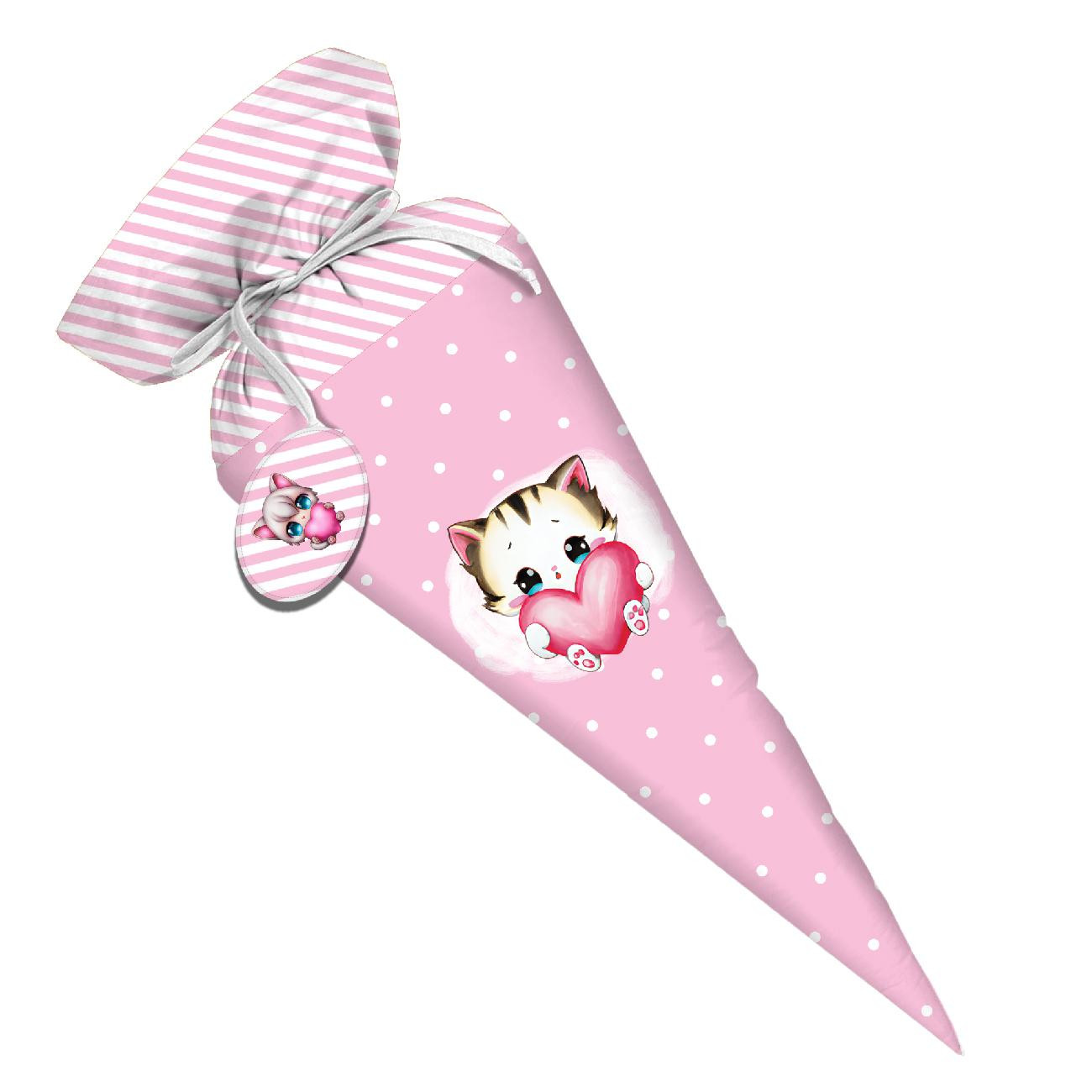 First Grade Candy Cone - SWEET CAT PAT. 3 - sewing set