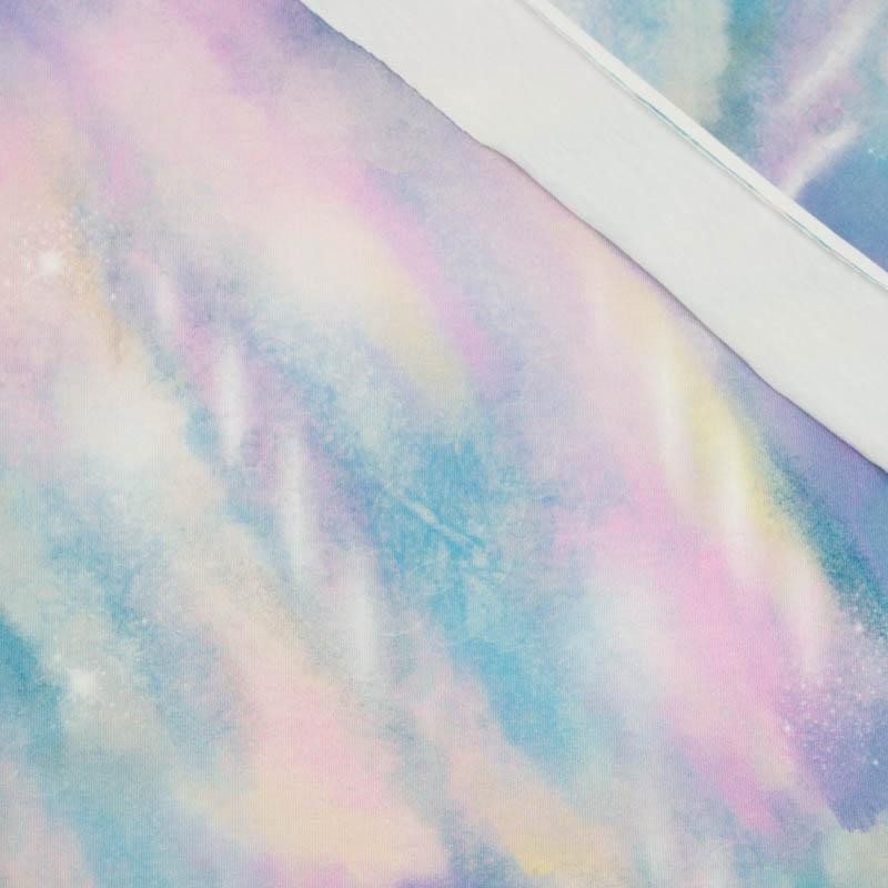 RAINBOW OCEAN pat. 3 - single jersey with elastane 