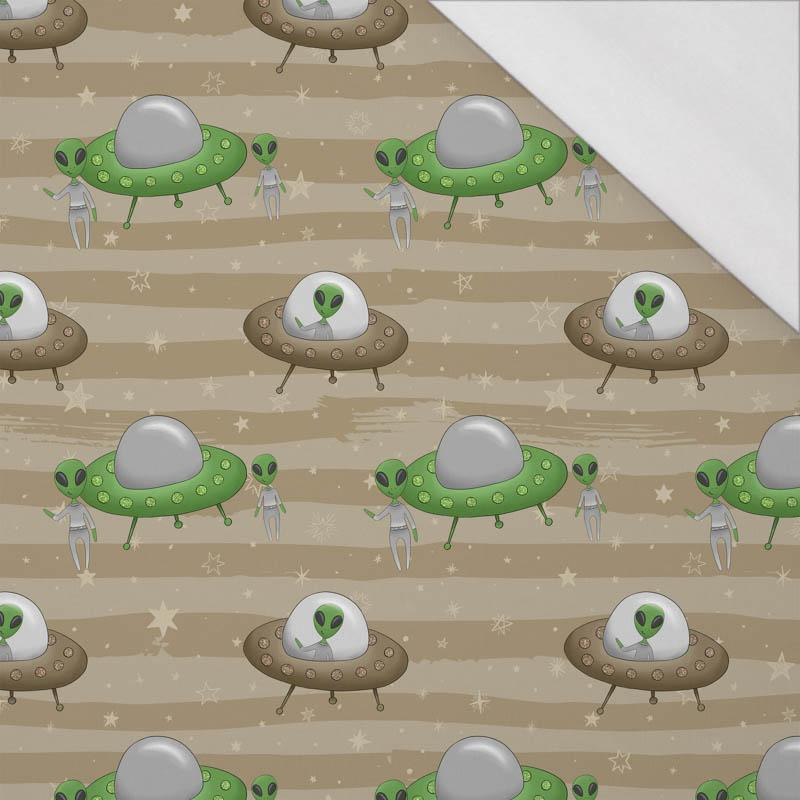 UFO / STRIPES (AREA 51) - single jersey with elastane 