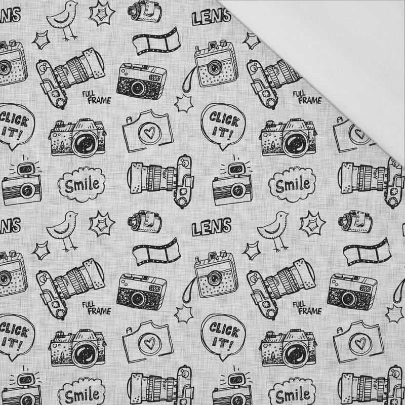 PHOTOGRAPHER (HOBBIES AND JOBS) - grey / acid - single jersey with elastane 