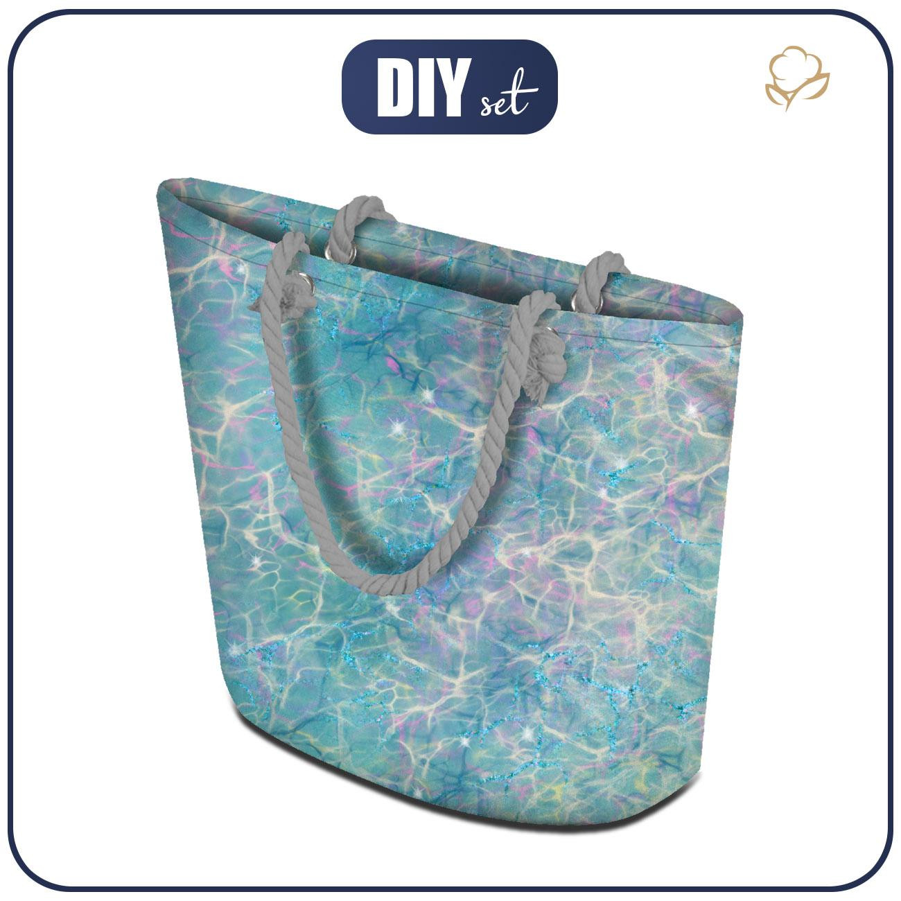 TOTE BAG - RAINBOW OCEAN pat. 2 - sewing set