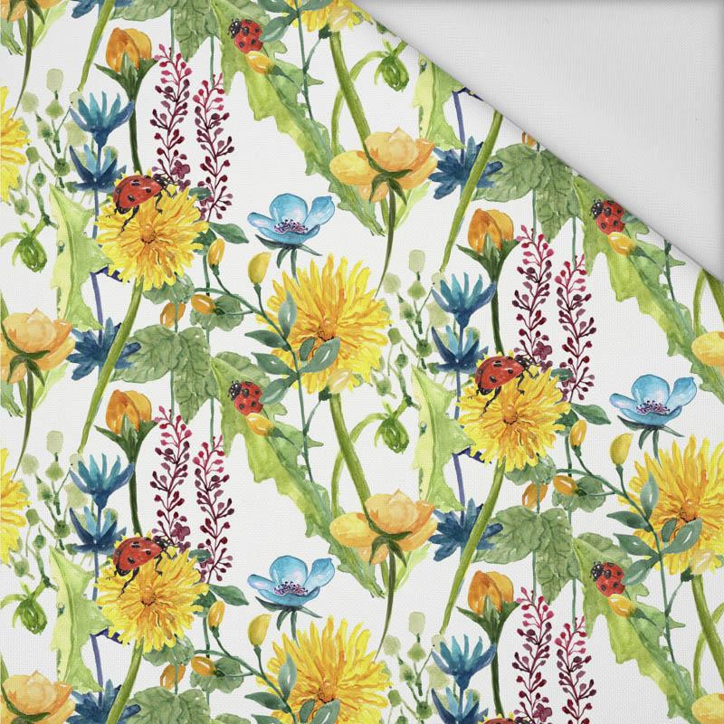 LADYBIRDS IN THE MEADOW (IN THE MEADOW) - Waterproof woven fabric