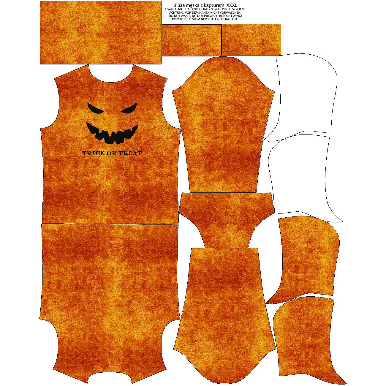 KID'S HOODIE (ALEX) - TRICK OR TREAT - sewing set