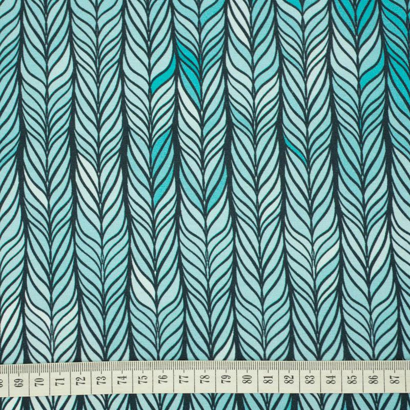 BRAID / sea blue - looped knit 