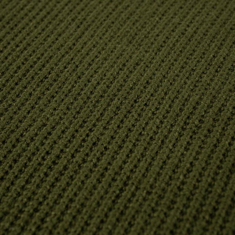 OLIVE GREEN - Viscose sweater knit fabric