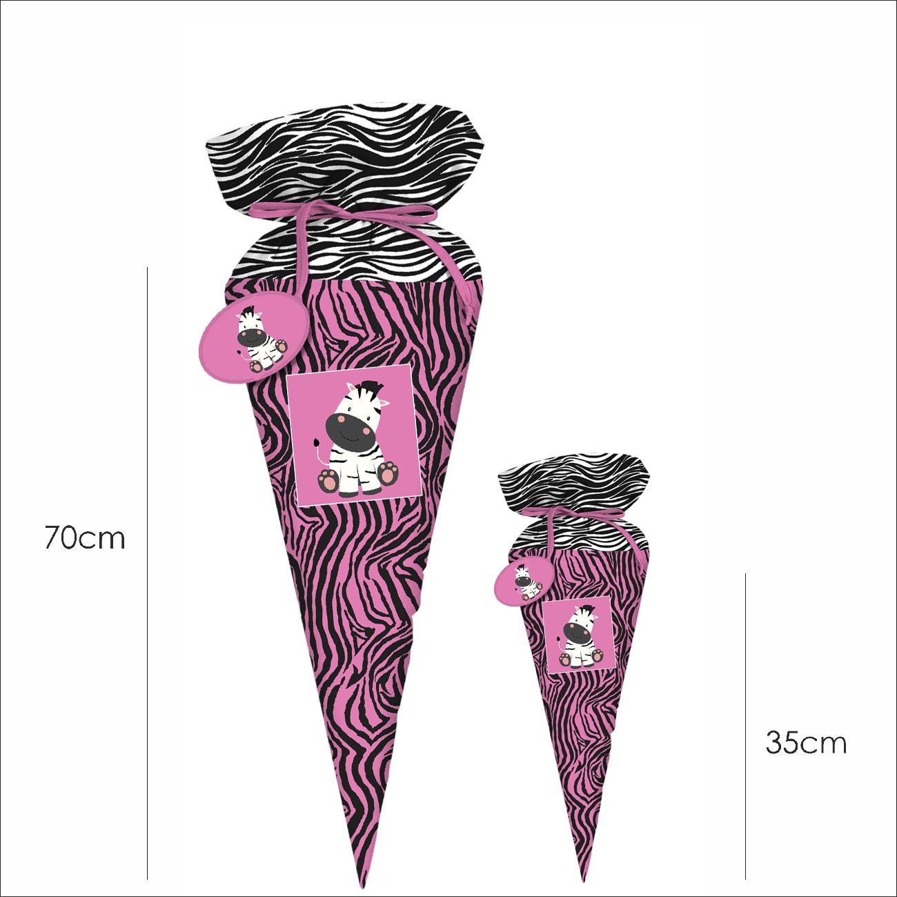 First Grade Candy Cone - NEON ZEBRA PAT. 1 - sewing set