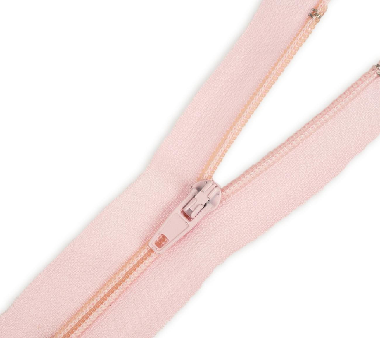 Coil zipper 35cm Open-end - muted pink (BP)