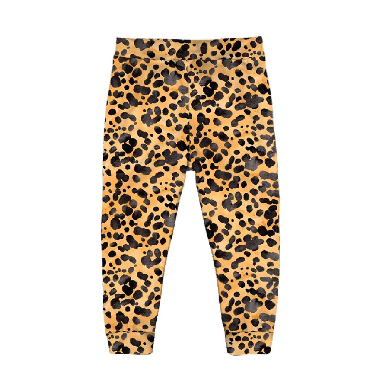 CHILDREN'S PAJAMAS " MIKI" - LITTLE LEOPARD - sewing set