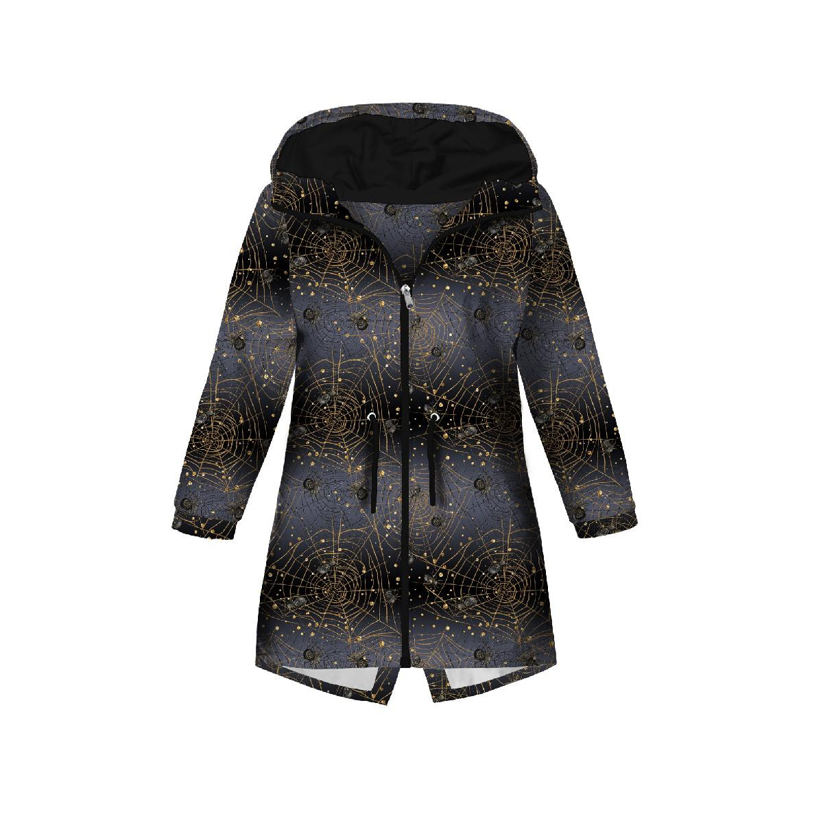 KIDS PARKA (ARIEL) - GOLDEN WEB (ENCHANTED NIGHT) - softshell